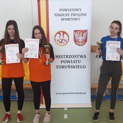 Mistrzostwa Powiatu Toruńskiego, Indywidualny Tenis Stołowy Dziewcząt